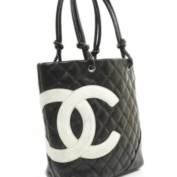 Authentic Chanel Cambon Line Calf Skin - Picture 4 of 12